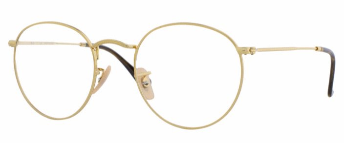 gold wire metal frames