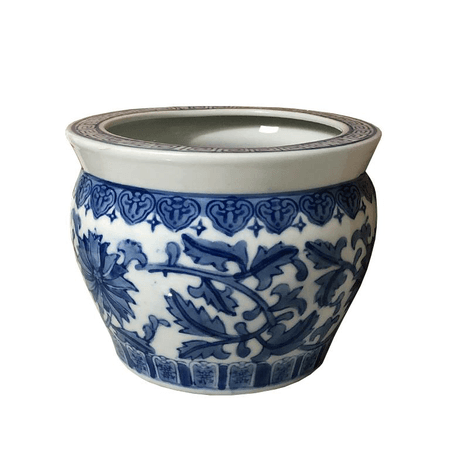 blue pot