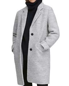 HARRIS WHARF Boiled Virgin Wool Coat | Bloomingdale's