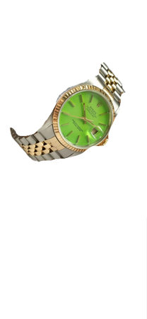 lime green Rolex