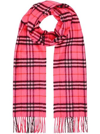 Burberry Classic Vintage Check cashmere scarf