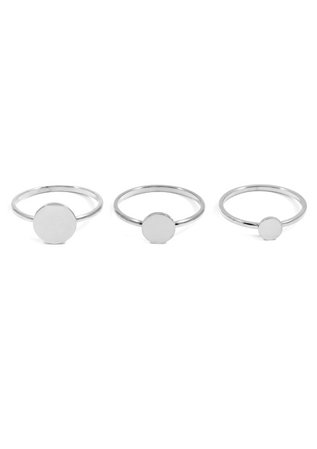 silver ring set - Pesquisa Google