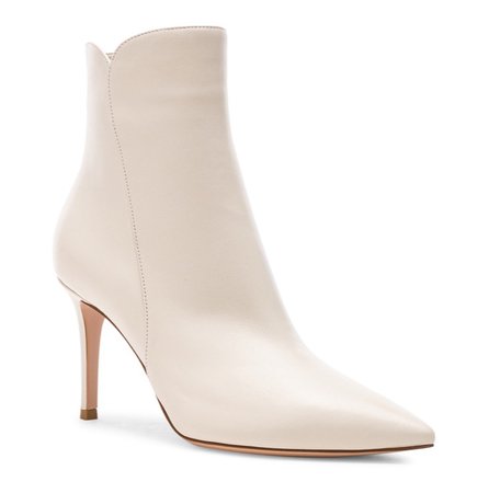 GIANVITO ROSSI Nappa Leather Levy Ankle Boots