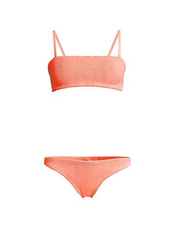 Hunza G New Gigi Two-Piece Bikini Set | SaksFifthAvenue