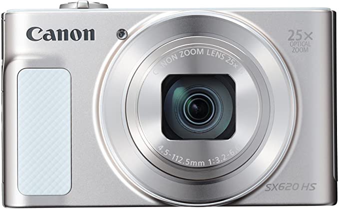 Amazon.com : Canon PowerShot SX620 Digital Camera w/25x Optical Zoom - Wi-Fi & NFC Enabled (Silver) : Camera & Photo