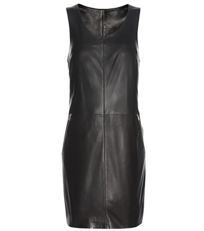 Exclusive to mytheresa.com – Racer Zip leather minidress