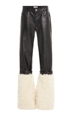 Hybrid Faux-Leather Pants By Coperni | Moda Operandi