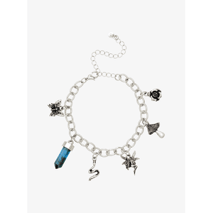 Fairy Crystal Woodland Charm Bracelet