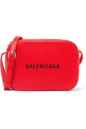 Balenciaga | Everyday XS AJ printed textured-leather camera bag | NET-A-PORTER.COM