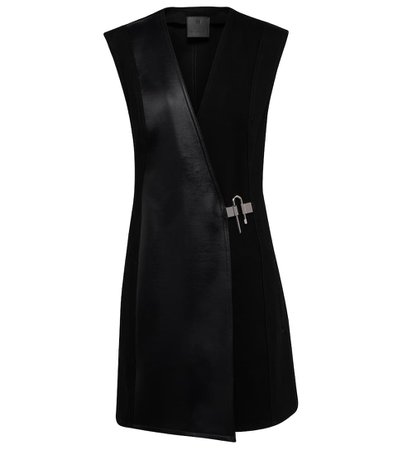 Givenchy - Paneled denim minidress | Mytheresa