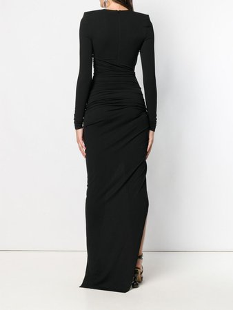 Shop Alexandre Vauthier ruched cocktail dress with Express Delivery - FARFETCH