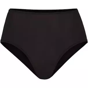 black high waisted underwear