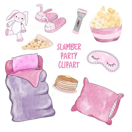 girly sleepover clipart - Google Search