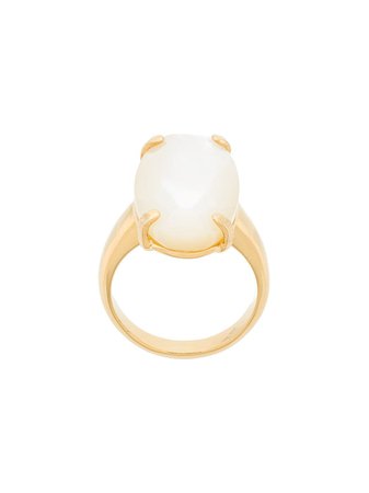 Wouters & Hendrix Technofossils Mother Of Pearl Ring | Farfetch.com
