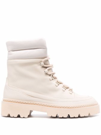 Shop GIA BORGHINI puffy top hiking boots with Express Delivery - FARFETCH