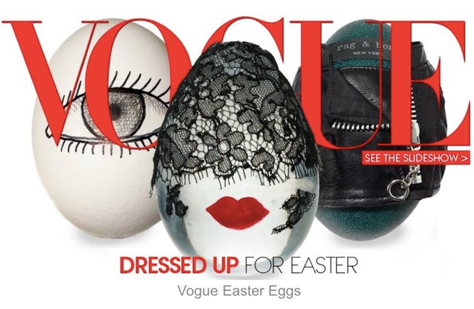 vogue Easter eggs