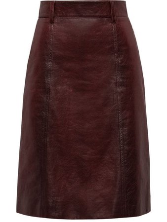 Prada matte nappa skirt $1,970 - Buy Online - Mobile Friendly, Fast Delivery, Price