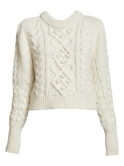 Isabel Marant Milford cable-knit sweater