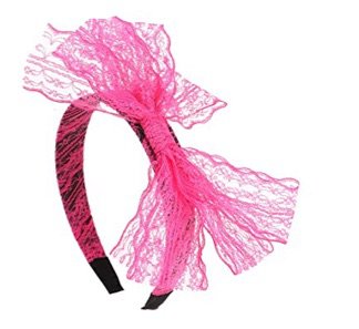 Pink 80s Headband