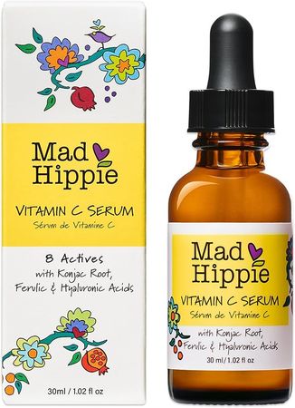 Amazon.com: Mad Hippie Vitamin C Serum for Face with Hyaluronic Acid, Vitamin E & Ferulic Acid - Vitamin C Face Serum for Women/Men, Skin-Brightening Serum, 1.02 Fl Oz : Beauty & Personal Care