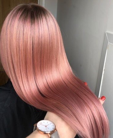 Rose Gold Hair