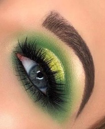 Medium Green Eyeshadow