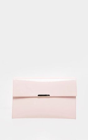 Light Pink Basic Clutch Bag | Accessories | PrettyLittleThing USA