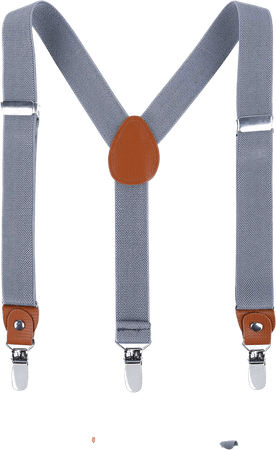 Amazon Gray suspenders
