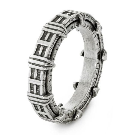 STARGATE Sterling Spinner Ring – RockLove Jewelry