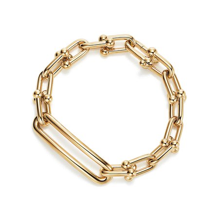 Tiffany HardWear link bracelet in 18k gold, medium. | Tiffany & Co.