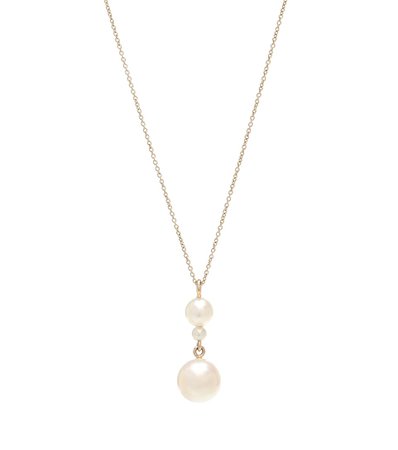 Exclusive To Mytheresa – Perla Simple 14Kt Yellow Gold And Pearl Necklace - Sophie Bille Brahe | Mytheresa