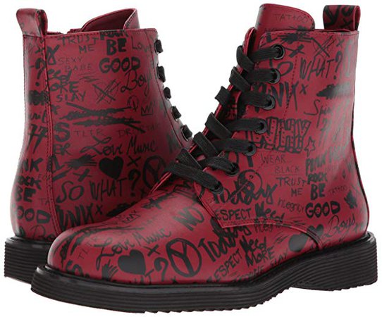 red cadirwen combat boots - Google Search