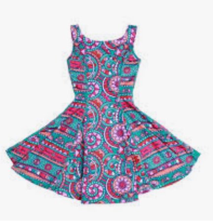 Kaleidoscope Twirl Dress