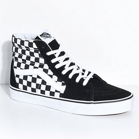 checkered shoes