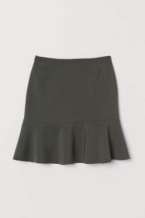 Short Skirt - Green