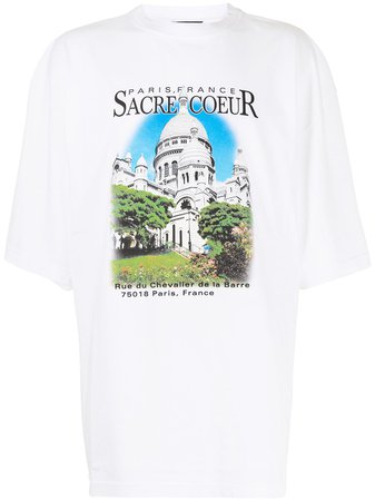 Balenciaga t-shirt à Imprimé Sacre Coeur - Farfetch