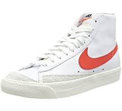 Amazon.com | Nike Women's Basketball Shoe, White Habanero Red Sail, 12 | Basketball