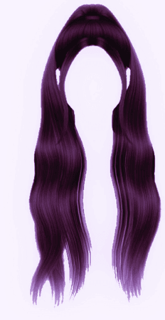 purple hair edit png