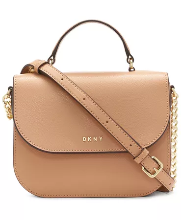 DKNY Felica Large Top Handle Leather Crossbody & Reviews - Handbags & Accessories - Macy's