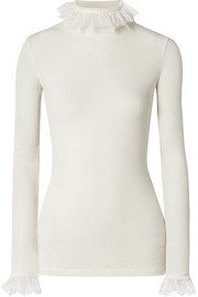 Philosophy di Lorenzo Serafini | Sequined tulle mini dress | NET-A-PORTER.COM