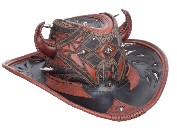 Horned Cowboy Hat