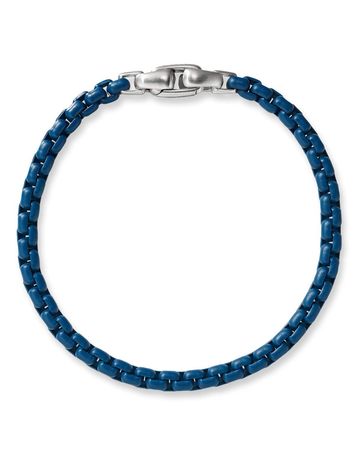 David Yurman Acrylic-Coated Box Chain Bracelet