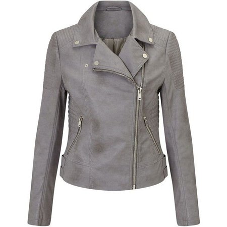grey leather jacket - Google Search