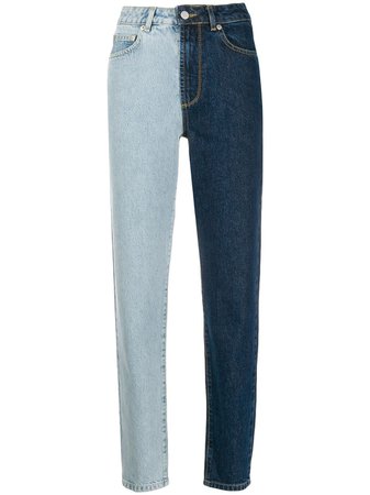 Fiorucci Two Tone slim-fit Jeans - Farfetch
