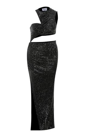 Blair Asymmetric Sequin Maxi Dress By Ila. | Moda Operandi