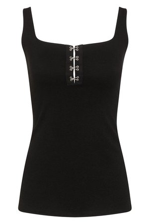 Venus Vest Top By Necessary Evil | Ladies Gothic Clothing