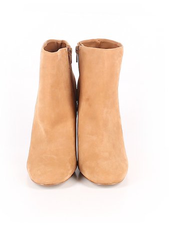 Aldo Solid Tan Boots Size 8 - 49% off | thredUP