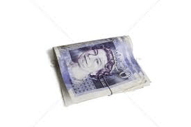 pound note cash