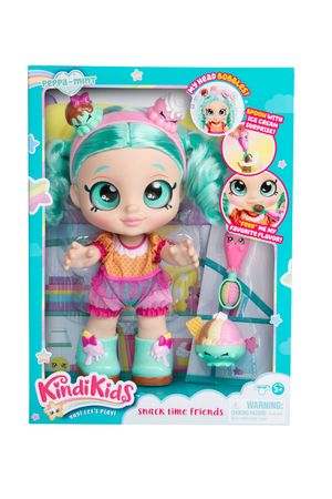 Kindi Kids Snack Time Friends 10" Doll, Peppa-Mint - Walmart.com