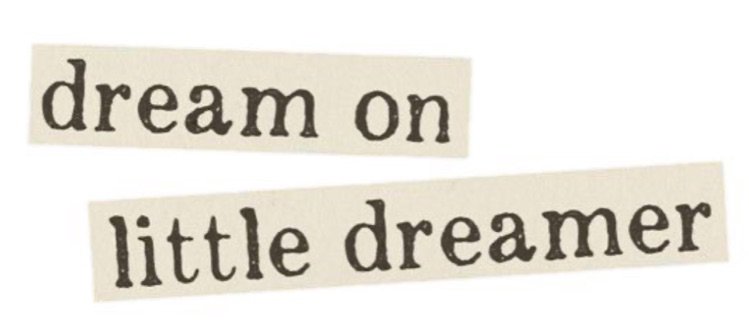 Dream On Text